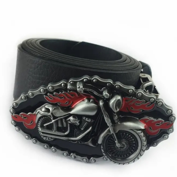 New motorcycle biker belt buckle - Picture 2 of 5